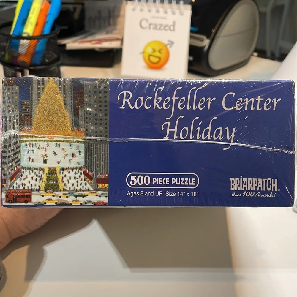 Rockefeller Center Holiday 500 Piece NWT Puzzle